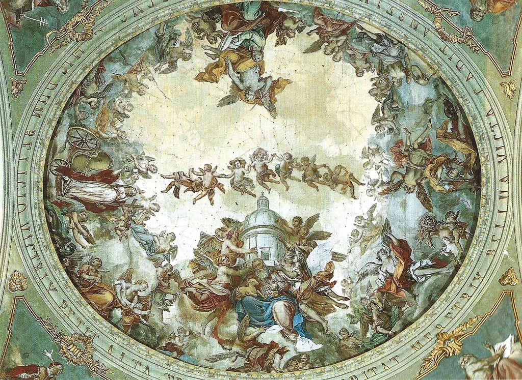 Il tempo che scopre la verità. allegoria del Tempo - Palazzo Emilei Forti, Verona 1